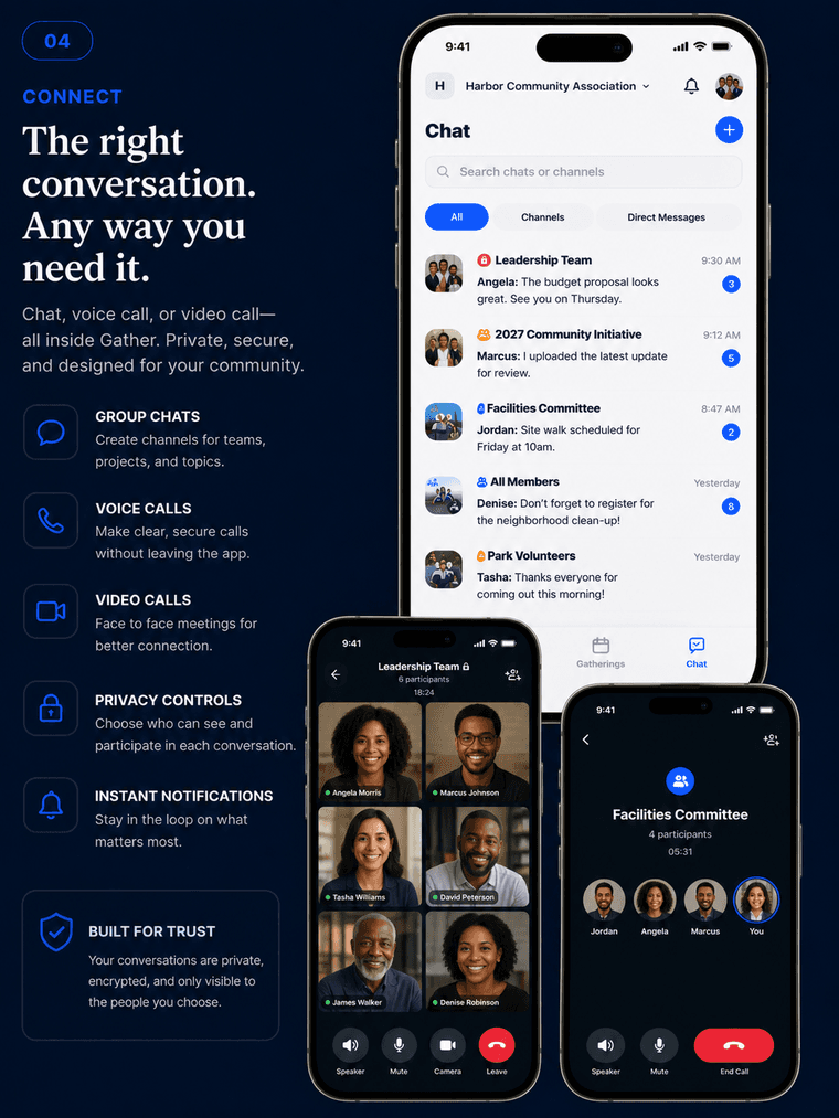 Chat in Gather
